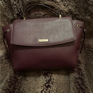 Kate Spade Dark Burgundy Satchel